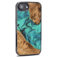 mini: Etui Bewood Unique do iPhone 17e / 16e - Turquoise (2)