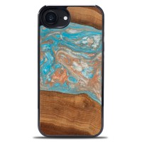 mini: Etui Bewood Unique do iPhone 17e / 16e - Planets - Saturn (1)