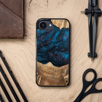 mini: Etui Bewood Unique do iPhone 17e / 16e - Planets - Neptun (3)