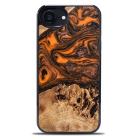 mini: Etui Bewood Unique do iPhone 17e / 16e - Orange (1)