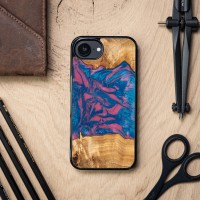 mini: Etui Bewood Unique do iPhone 17e / 16e - Neons - Vegas (3)