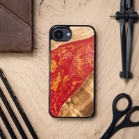 mini: Etui Bewood Unique do iPhone 17e / 16e - Neons - Paris (3)