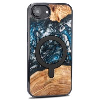 mini: Etui Bewood Unique do iPhone 17e / 16e - Planets - Ziemia z MagSafe (2)