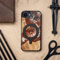 mini: Etui Bewood Unique do iPhone 17e / 16e - Planets - Wenus z MagSafe (4)