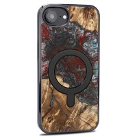 mini: Etui Bewood Unique do iPhone 17e / 16e - Planets - Pluton z MagSafe (2)