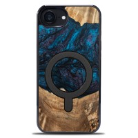mini: Etui Bewood Unique do iPhone 17e / 16e - Planets - Neptun z MagSafe (1)