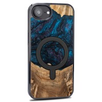 mini: Etui Bewood Unique do iPhone 17e / 16e - Planets - Neptun z MagSafe (2)