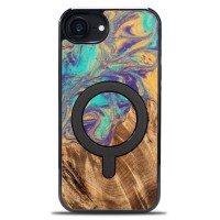 mini: Etui Bewood Unique do iPhone 17e / 16e - Planets - Merkury z MagSafe (1)