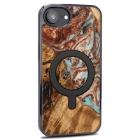 mini: Etui Bewood Unique do iPhone 17e / 16e - Planets - Jowisz z MagSafe (2)