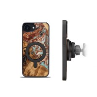mini: Etui Bewood Unique do iPhone 17e / 16e - Planets - Jowisz z MagSafe (3)