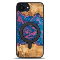 mini: Etui Bewood Unique do iPhone 17e / 16e - Neons - Vegas z MagSafe (1)