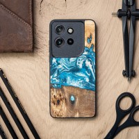 mini: Etui Bewood Unique do Motorola Edge 50 Neo / 60 Neo - Planets - Uran (2)