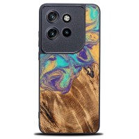 mini: Etui Bewood Unique do Motorola Edge 50 Neo / 60 Neo - Planets - Merkury (1)