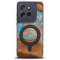 mini: Etui Bewood Unique do Motorola Edge 50 Neo / 60 Neo - Planets - Saturn z MagSafe (1)