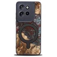 mini: Etui Bewood Unique do Motorola Edge 50 Neo / 60 Neo - Planets - Pluton z MagSafe (1)