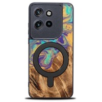 mini: Etui Bewood Unique do Motorola Edge 50 Neo / 60 Neo - Planets - Merkury z MagSafe (1)