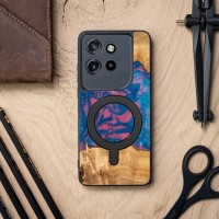 mini: Etui Bewood Unique do Motorola Edge 50 Neo / 60 Neo - Neons - Vegas z MagSafe (3)