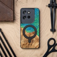mini: Etui Bewood Unique do Motorola Edge 50 Neo / 60 Neo - Neons - Tokyo z MagSafe (3)