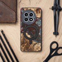 mini: Etui Bewood Unique do OnePlus 13 - Planets - Pluton z MagSafe (3)