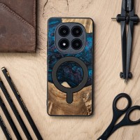 mini: Etui Bewood Unique do Xiaomi Redmi Note 14 Pro 5G - Planets - Neptun z MagSafe (3)