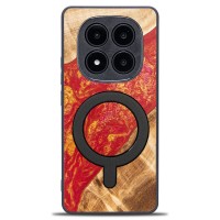 mini: Etui Bewood Unique do Xiaomi Redmi Note 14 Pro 5G - Neons - Paris z MagSafe (1)
