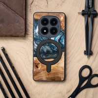 mini: Etui Bewood Unique do Xiaomi Redmi Note 14 Pro Plus 5G - Planets - Ziemia z MagSafe (3)