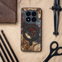 mini: Etui Bewood Unique do Xiaomi Redmi Note 14 Pro Plus 5G - Planets - Pluton z MagSafe (3)