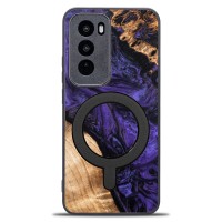 mini: Etui Bewood Unique do Oppo Reno 12 Pro 5G - Violet z MagSafe (1)