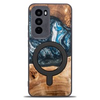 mini: Etui Bewood Unique do Oppo Reno 12 Pro 5G - Planets - Ziemia z MagSafe (1)