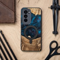 mini: Etui Bewood Unique do Oppo Reno 12 Pro 5G - Planets - Neptun z MagSafe (3)