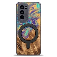 mini: Etui Bewood Unique do Oppo Reno 12 Pro 5G - Planets - Merkury z MagSafe (1)