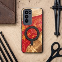 mini: Bewood Resin Case for Oppo Reno 12 Pro 5G - Neons - Paris with MagSafe (3)