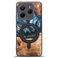 mini: Etui Bewood Unique do Xiaomi Redmi Note 14 5G - Planets - Ziemia z MagSafe (1)