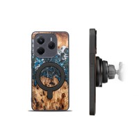 mini: Etui Bewood Unique do Xiaomi Redmi Note 14 5G - Planets - Ziemia z MagSafe (2)