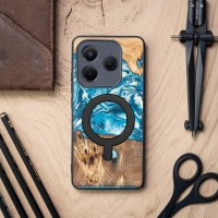 mini: Etui Bewood Unique do Xiaomi Redmi Note 14 5G - Planets - Uran z MagSafe (3)