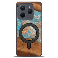 mini: Etui Bewood Unique do Xiaomi Redmi Note 14 5G - Planets - Saturn z MagSafe (1)