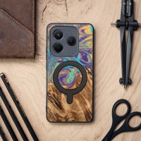 mini: Etui Bewood Unique do Xiaomi Redmi Note 14 5G - Planets - Merkury z MagSafe (3)