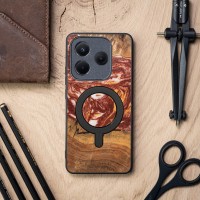 mini: Etui Bewood Unique do Xiaomi Redmi Note 14 5G - Planets - Mars z MagSafe (3)