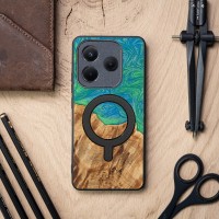 mini: Bewood Resin Case for Xiaomi Redmi Note 14 5G - Neons - Tokyo with MagSafe (3)