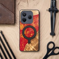 mini: Bewood Resin Case for Xiaomi Redmi Note 14 5G - Neons - Paris with MagSafe (3)