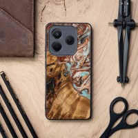 mini: Etui Bewood Unique do Xiaomi Redmi Note 14 5G - Planets - Jowisz (2)