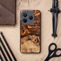 mini: Etui Bewood Unique do Xiaomi Redmi Note 14 5G - Orange (2)