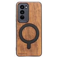 mini: Drewniane Etui Bewood do Oppo Reno 12 Pro 5G IMBUIA z MagSafe (1)
