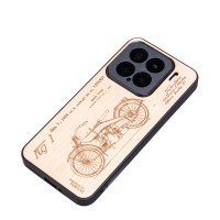 mini: Drewniane Etui Bewood do Xiaomi 15  HARLEY PATENT ANIEGRE (3)