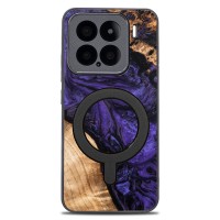 mini: Etui Bewood Unique do Xiaomi 15 - Violet z MagSafe (1)