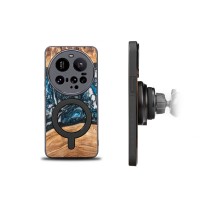 mini: Etui Bewood Unique do Xiaomi 15 Ultra - Planets - Ziemia z MagSafe (2)