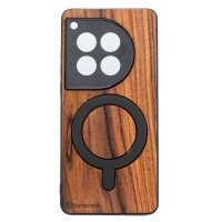 mini: Drewniane Etui Bewood do OnePlus 12 PALISANDER SANTOS z MagSafe (1)