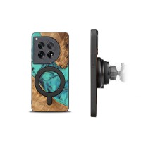 mini: Etui Bewood Unique do OnePlus 12 - Turquoise z MagSafe (2)