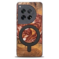 mini: Etui Bewood Unique do OnePlus 12 - Planets - Mars z MagSafe (1)