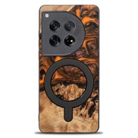 mini: Etui Bewood Unique do OnePlus 12 - Orange z MagSafe (1)